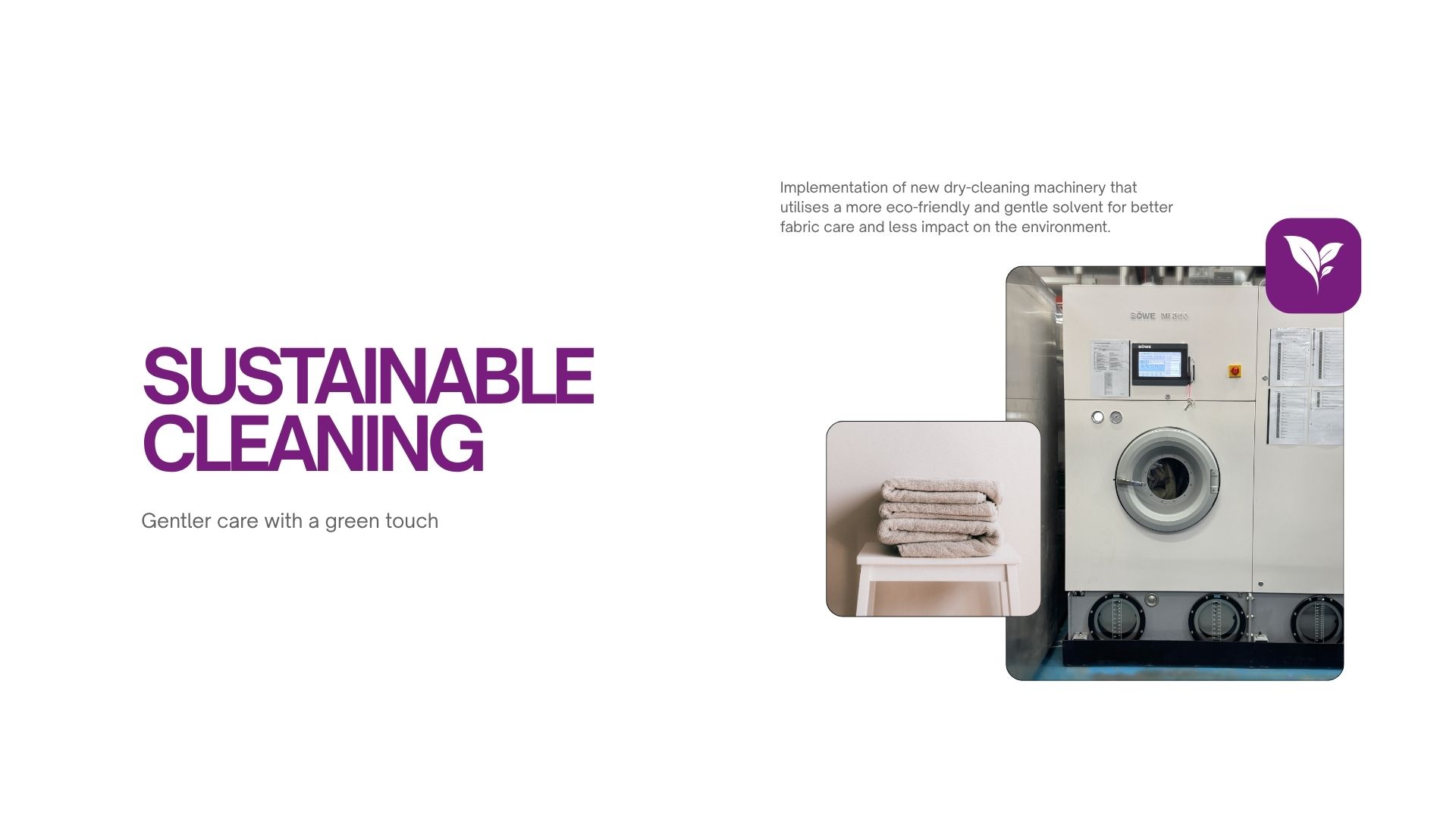 SIMPLE California Laundry Marketing - Dry Clean Machine
