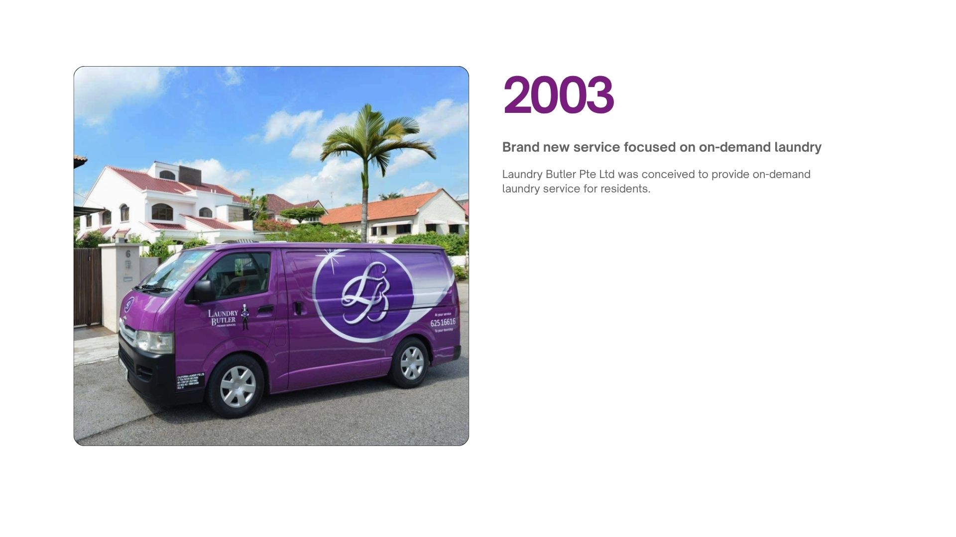 SIMPLE California Laundry Marketing - history 2003